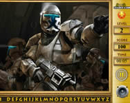 Star The Clone Wars Find The Alphabets online jtk