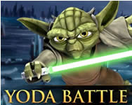 Yoda battle slash Star Wars HTML5 jtk